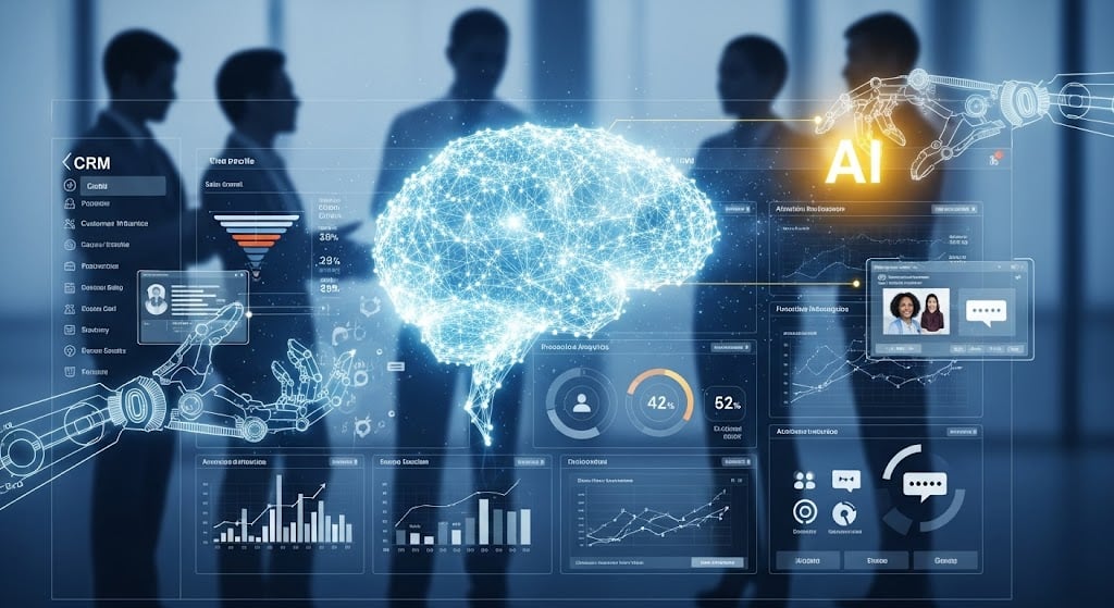 Cómo los agentes de IA están revolucionando el CRM moderno